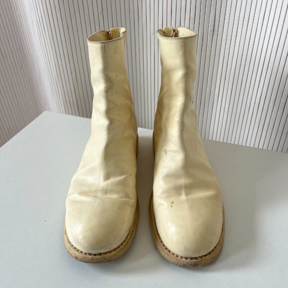 Guidi 986 White Horse Back Zip Boots - Picture 4 of 6